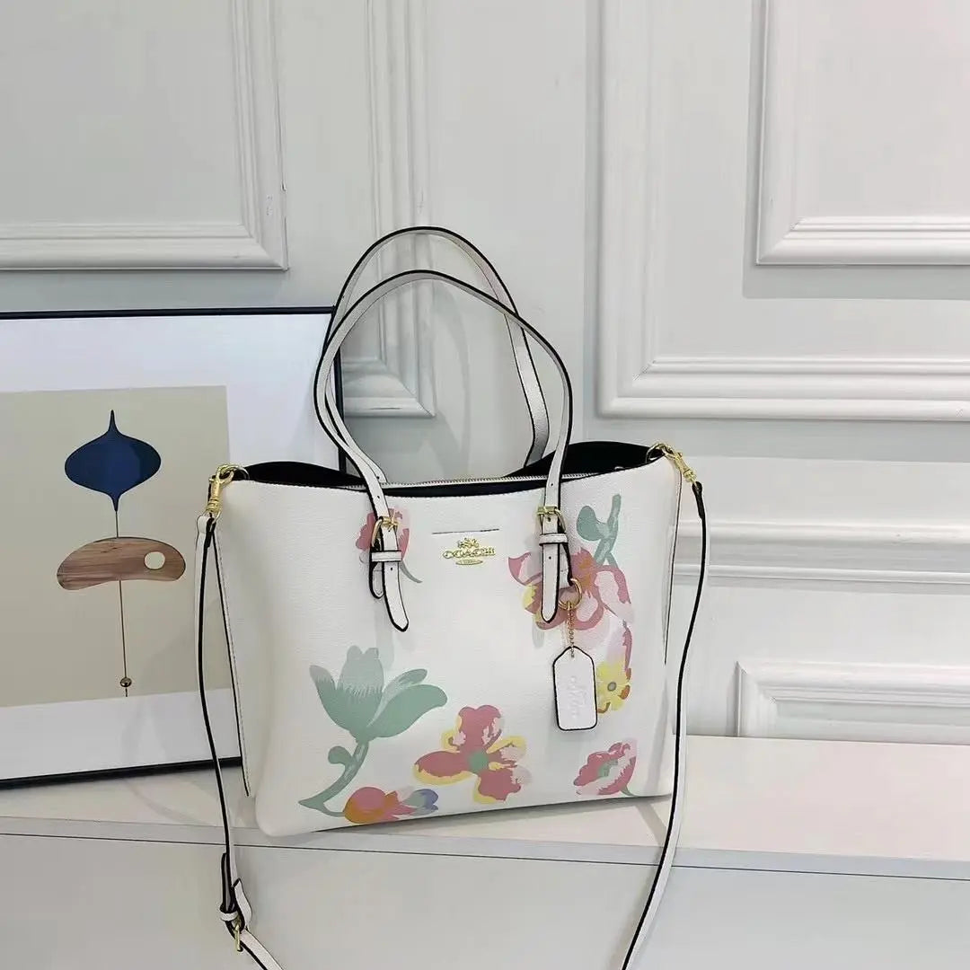 The Tote Bucket Floral Print