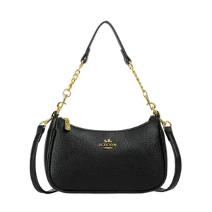 Trendy Lingge Leather Shoulder Bag